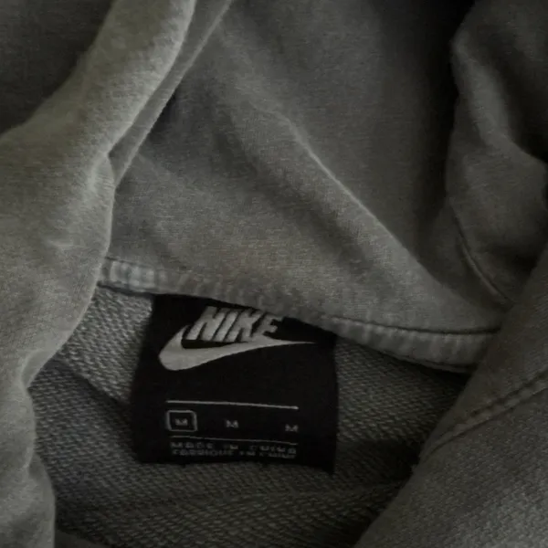 Nike Hoodie Sweatshirt washed brown vintage - Image 5