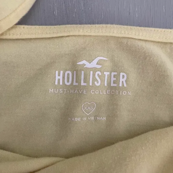 Hollister Yellow Tank Top - Image 2