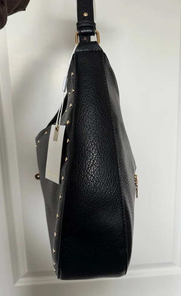 Moda Luxe Black Leather Purse - Image 6