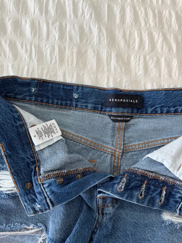Aeropostale Boyfriend Jean Shorts - Image 6