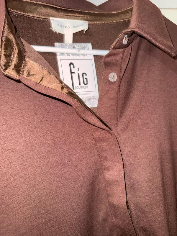 NWT Entro Brown Dress - Image 4