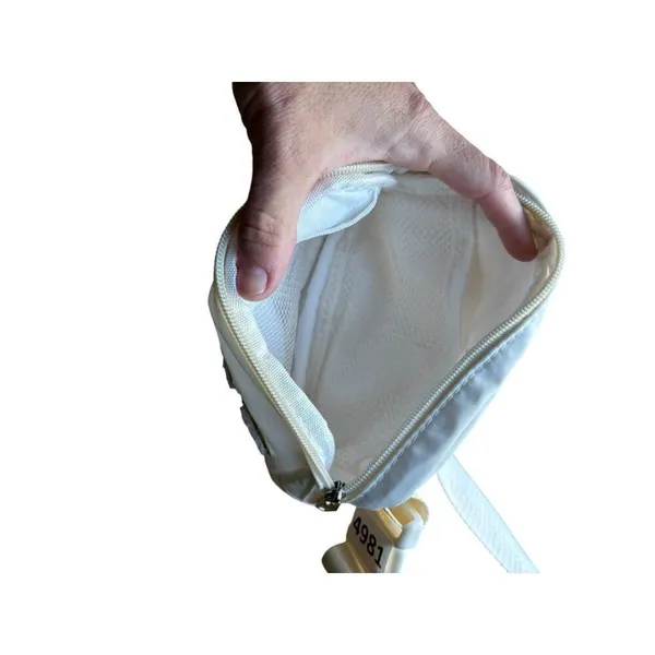 Bride Fanny Pack White Adjustable Belt Bag - Image 4