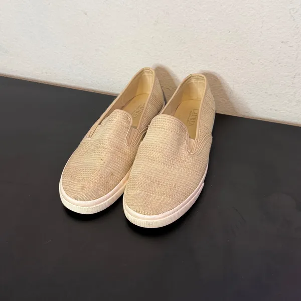 Ralph Lauren Womens Slip on Sneakers Size 7.5 RL Logo Preppy Nautical Minimalist - Image 15