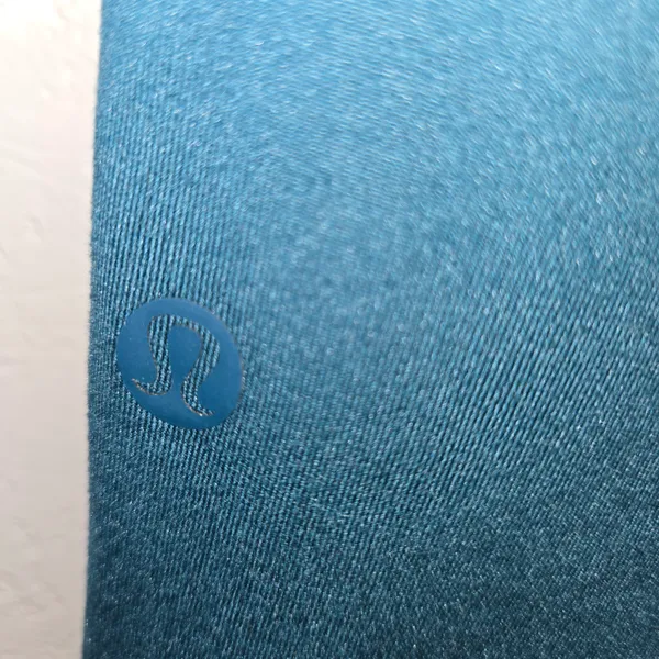 Lululemon Athletica Blue Track Pants with Elastic Waistband and Tapered Fit - Image 3