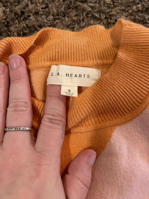 LA Hearts Color block sweater vest - Image 4