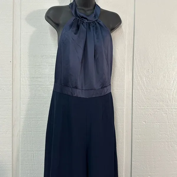 After Six Navy Pantsuit Size Small NWOT - Image 9