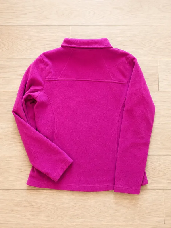 Columbia Women's Fast Trek II Full-Zip Outdoor Fleece Jacket Pink M - Image 2
