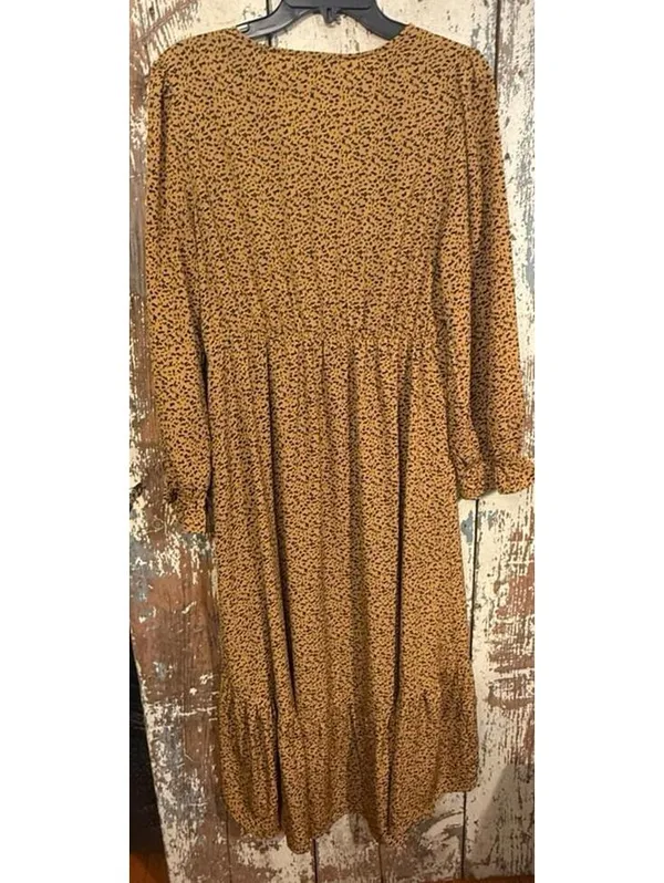 Hayden LA - Womens Printed Button Down Maxi Dress size Large - Image 5