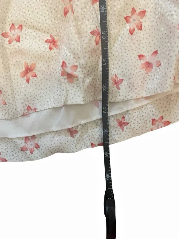 NWT Rebecca Taylor Maui Floral Silk Blend Smocked Dress S - Image 9