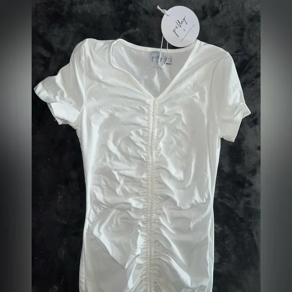 Princess Polly Viktoria Mini Dress in White Size 6 New with tag - Image 7