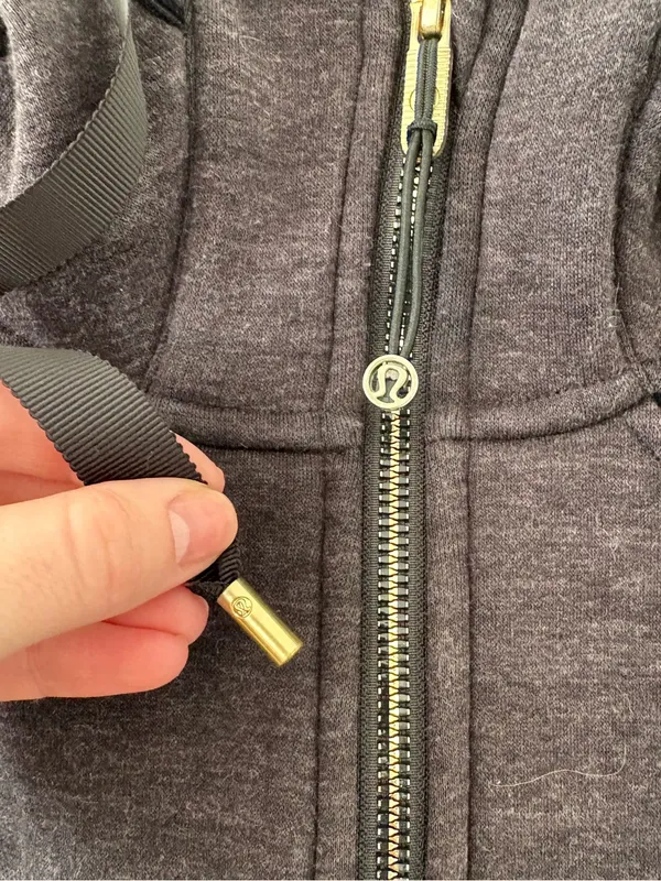 Lululemon Plush Full Zip‎ Scuba Hoodie Size 2 - Image 4