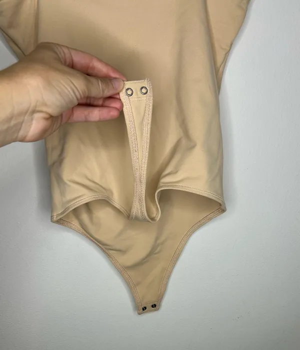 Abercrombie & Fitch Double Layered Seamless Fabric Square neck Bodysuit - Image 5