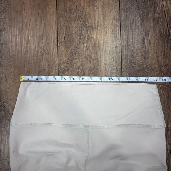 OFFLINE by Aerie OG Crop Flare Hi-Rise Leggings - Tan Beige - Women's Size XL - Image 6