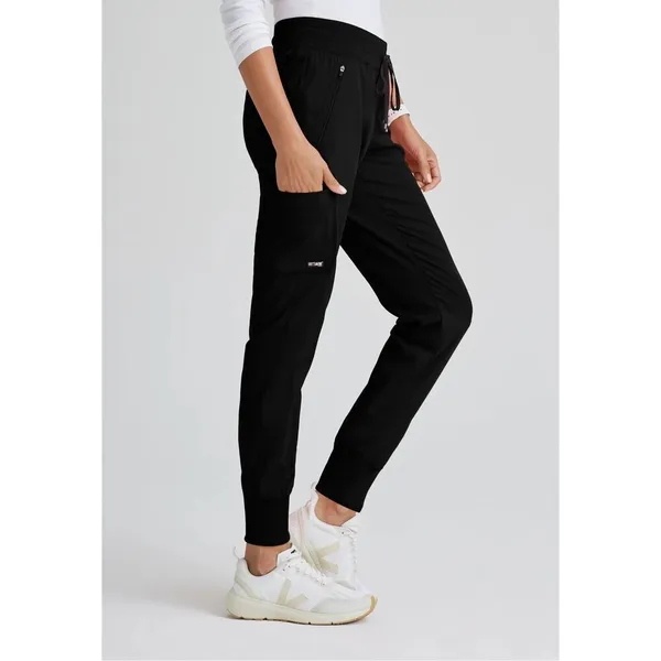 ✨Greys Anatomy Spandex Stretch Eden Black Sz Small Jogger✨ - Image 4