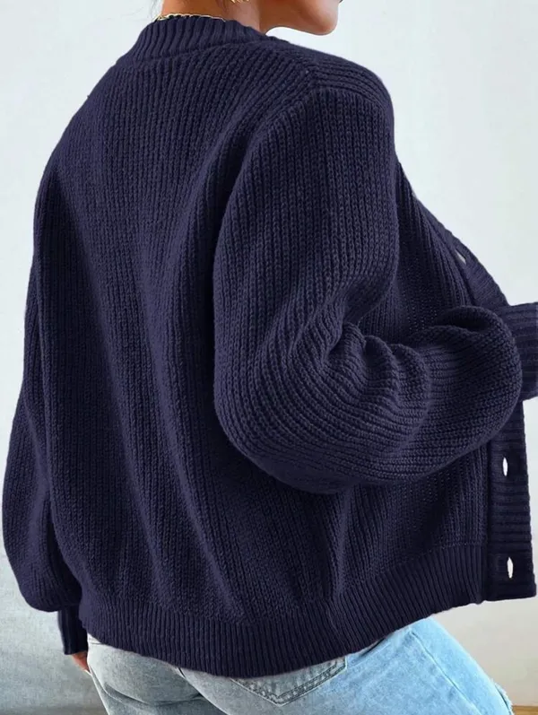 Royal Blue Cardigan Size 12 - Image 2