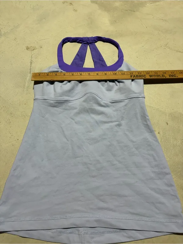 Lululemon purple Halter Active Tank built in bra - Image 5