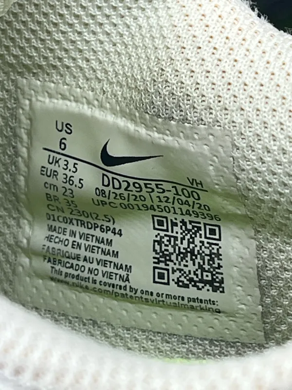 Nike Air Max White Multi-Color Sneakers Women’s US 6 - Image 8