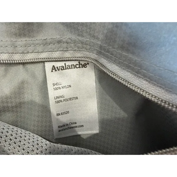 EUC: Avalanche Women Weather Shield Small Waterproof Jacket Gray/Silver‎ Active - Image 15