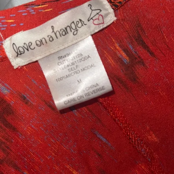 Love On A Hanger Shirt - red Color - medium. - Image 3