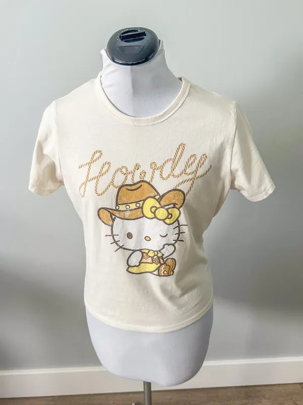 Hello Kitty Howdy Tee Shirt - Image 3