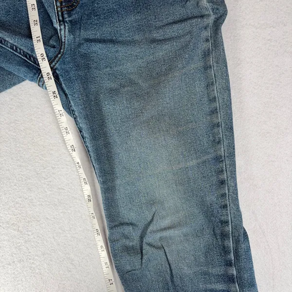 Old Navy Extra High Rise Kicker Bootcut Jeans Women's 8 Button Fly Western Y2K - Image 5