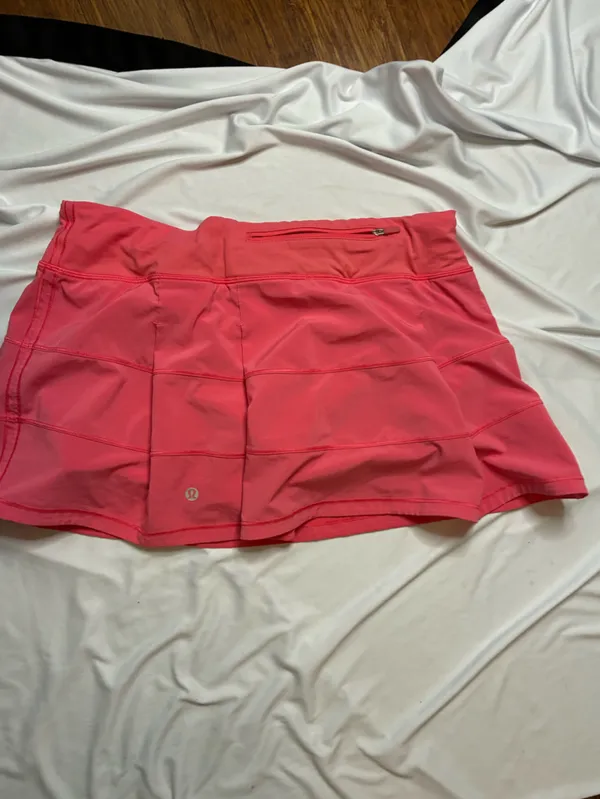 Lululemon Orange run skirt size 10 - Image 5