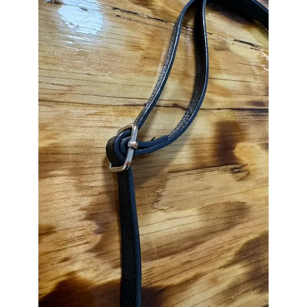 LODIS Black Women Leather, Lined, Crossbody Handbag‎ Shoulder Strap Designer - Image 8