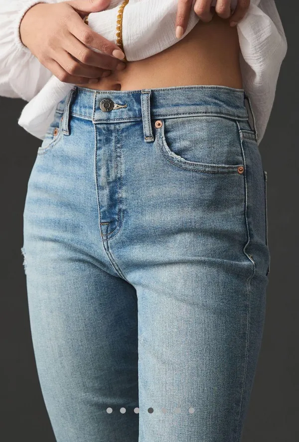 Pistola Lennon High-Rise Cropped Bootcut Jeans - Image 3
