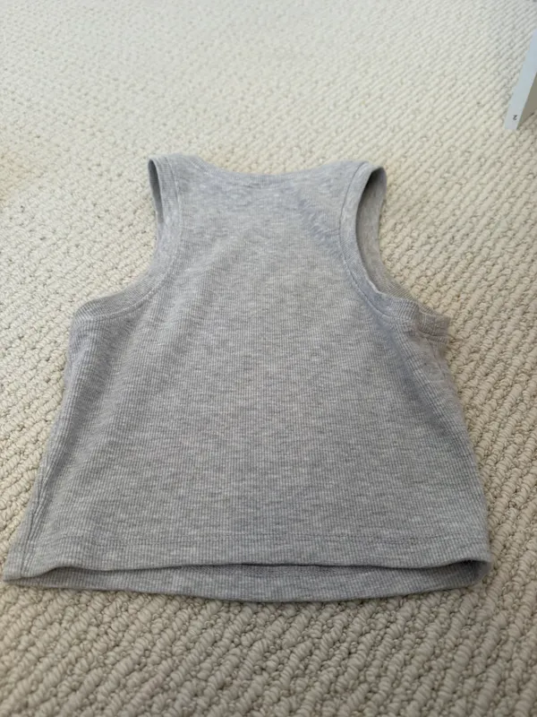 Grey Workout Top - Image 2