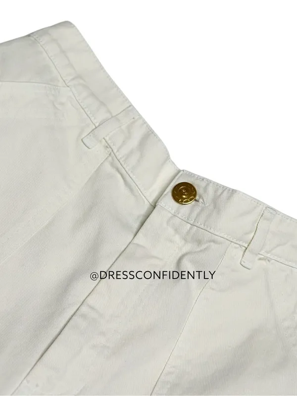 BIG BUD PRESS Classic Work Shorts, Vintage White, Medium White - Image 5