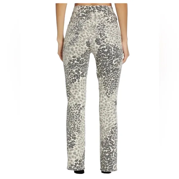 MOTHER DENIM Mid-Rise Dazzler Shadow Leopard Ankle Jean Size 24 - Image 2