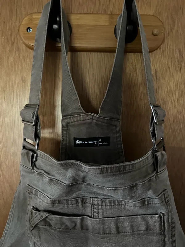 Backcountry canvas overalls Tan Size M - Image 4