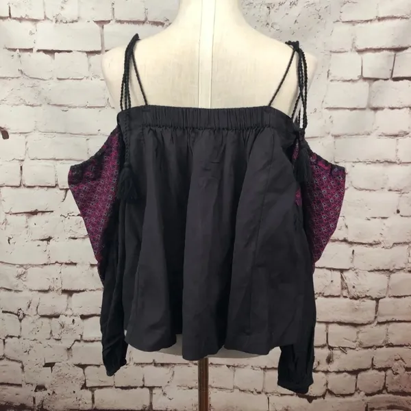 NWT Free People Vacay Vibin' Cold‎ Shoulder Top - Image 7
