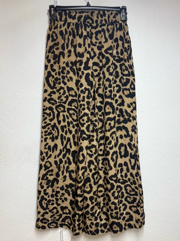 SheIn Animal Print Wide Leg Pants 026 - Image 3