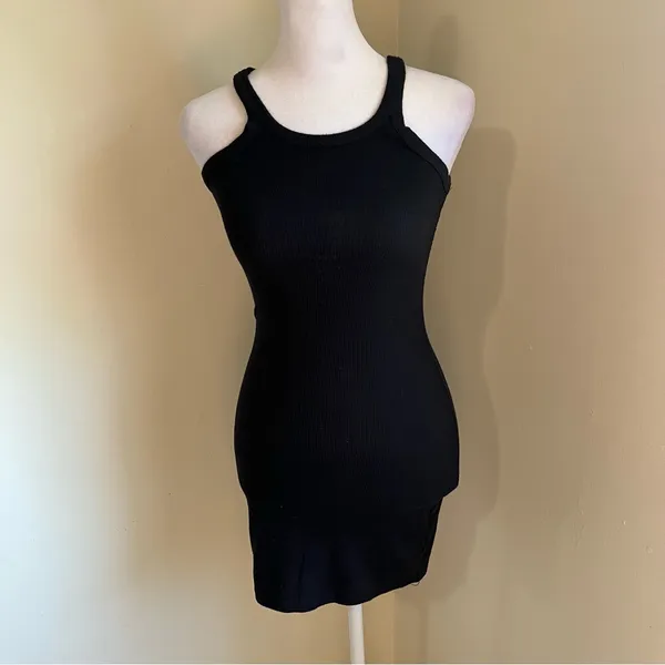 Princess Polly Black‎ Mini Dress bodycon size 6 - Image 3