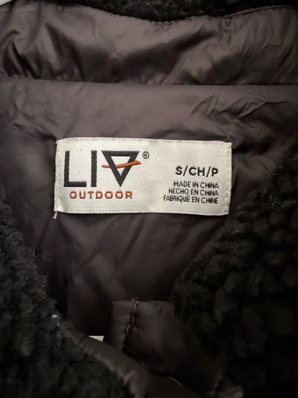 Black Sherpa Jacket - Image 3