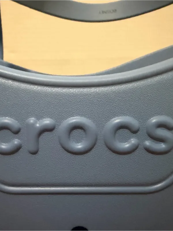 NWT CROCS Light Blue Stitch Small Tote Bag with Pink Ear Accents - Image 10