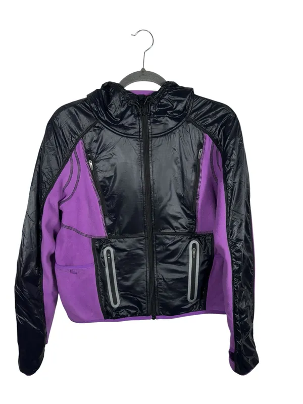 FP Movement‎ Go The Distance Fleece Jacket S Red Violet Black $198 NWT - Image 3