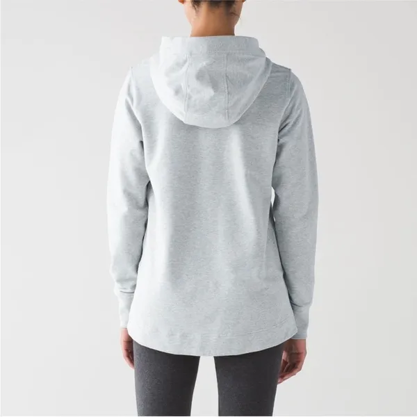 Lululemon Split Pullover Hoodie Heathered Light Gray - Image 2