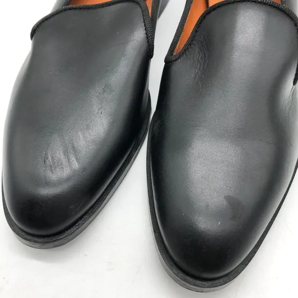 Everlane Shoes The Modern Loafer Leather Slip On Stacked Heel Black Size 5 - Image 3
