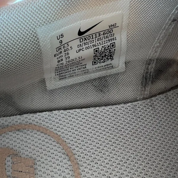 Nike Air Max Excee Sneaker Shoes Womens 9 Light Soft Pink Shimmer Low Top Casual - Image 11