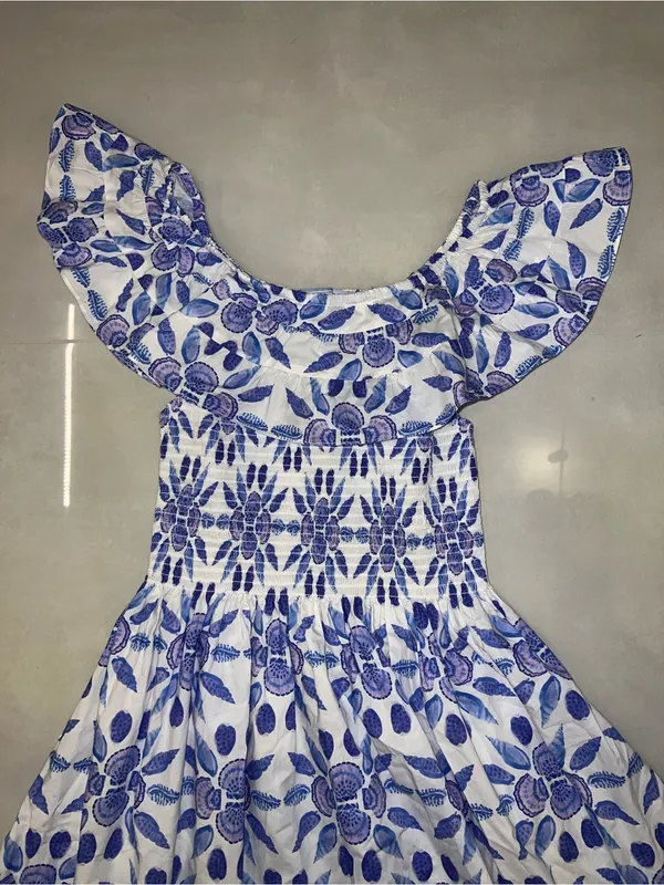 Hill House Akilah Nap Dress - Blue Shell - Image 9