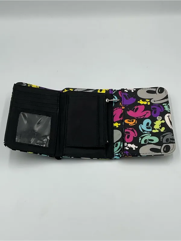 Disney Parks Mickey Mouse Snap Tri-Fold Wallet - Image 5