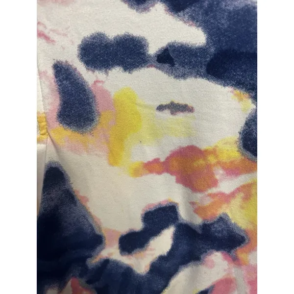 Bobbie Brooks XL Colorful Abstract Half Zip Pullover Stretch Women’s Top Lounge - Image 7