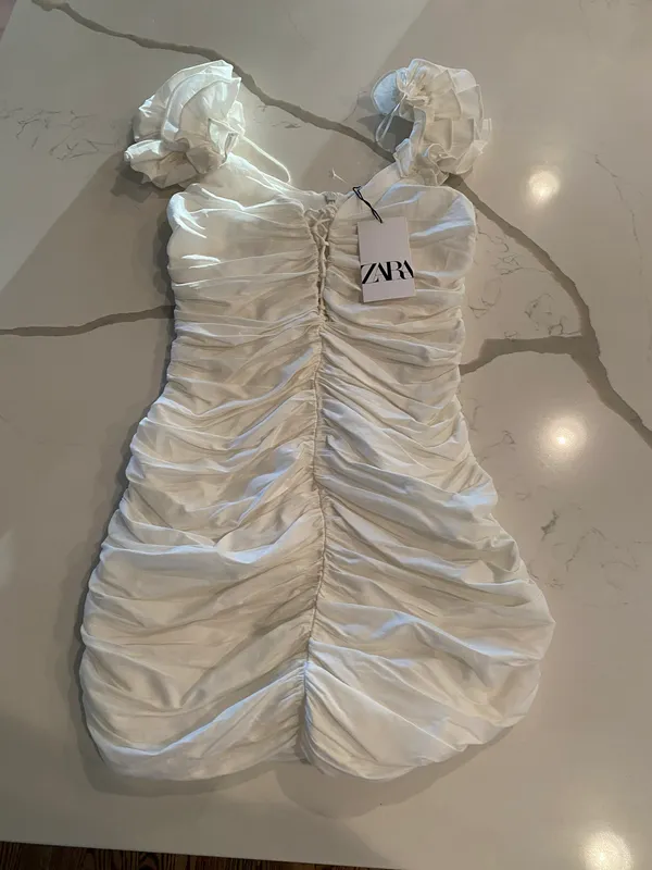 ZARA White Dress - Bride Bachorlette 💍 - Image 6