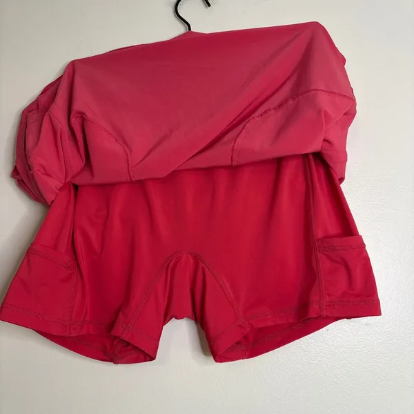 RLX Ralph Lauren Pink Athletic Golf Tennis Skort‎ with Shorts Size L Pickleball - Image 5