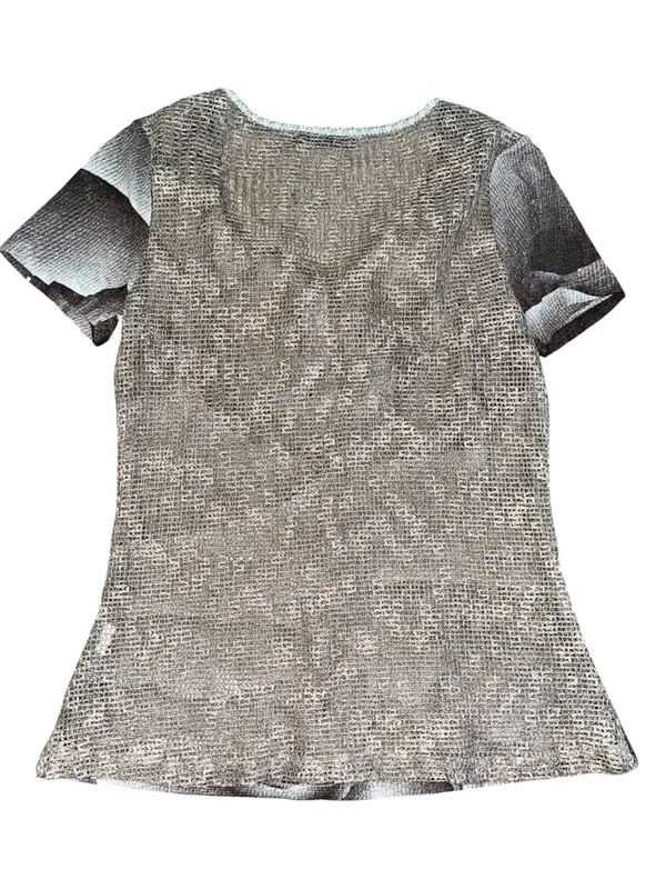 Vintage y2k early 2000s whimsygoth blouse - Image 2