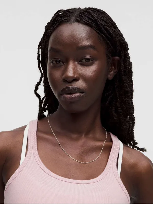 Lululemon Hold Tight Thin Strap Racerback Tank Top in Pink Haze Size 14 - Image 4