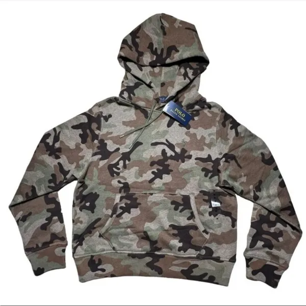Polo Ralph Lauren CAMOUFLAGE Hoodie -‎ Women's size MEDIUM - Image 2