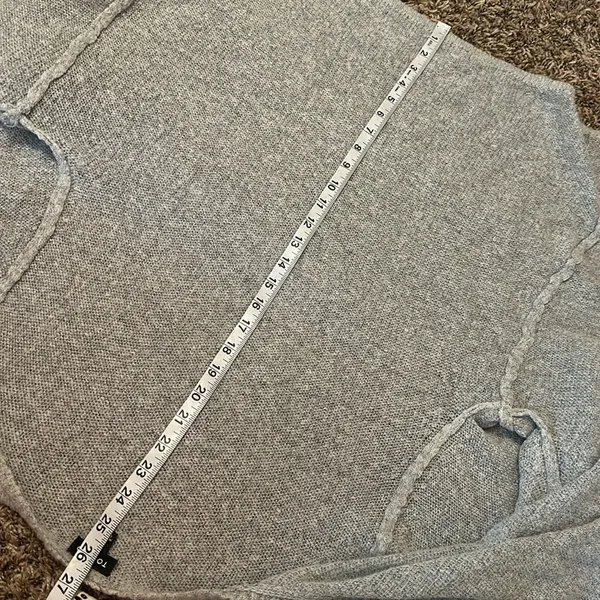 Torrid Grey Cardigan Sweater Size 1 - Image 7